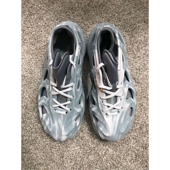 Adidas AdiFOM Q Marbled Grey Men’s Size 8 Sneakers - Picture 4 of 7